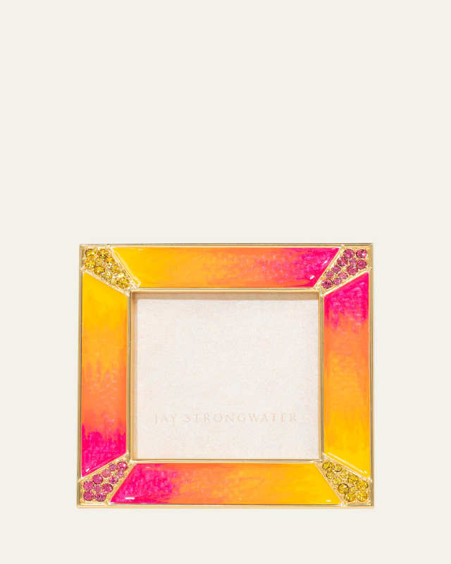 Leland Ombre Pave Corner Frame, 2"